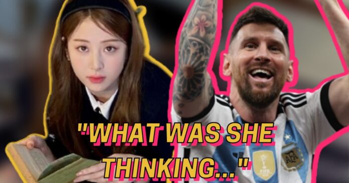 LE SSERAFIM′s Yunjin In Hot Waters With Soccer Fans Because Of Her Weverse Comment About Messi