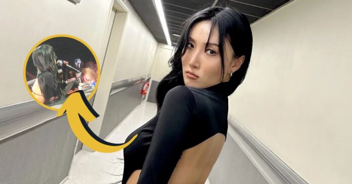 MAMAMOO's Hwasa Goes Viral...For Putting Down Her Bottle On The Floor