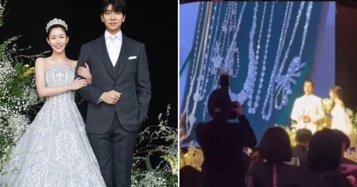 Lee Seung Gi And Lee Da In's Wedding Is Alleged To Have Been Sponsored By A Jewelry Brand After 