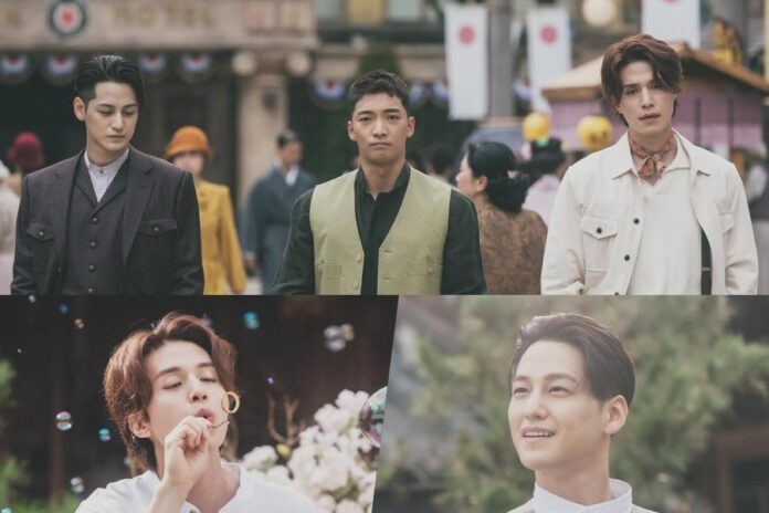 Lee Dong Wook, Kim Bum, And Hwang Hee Unexpectedly Help Take Care Of A Baby In “Tale Of The Nine-Tailed 1938”